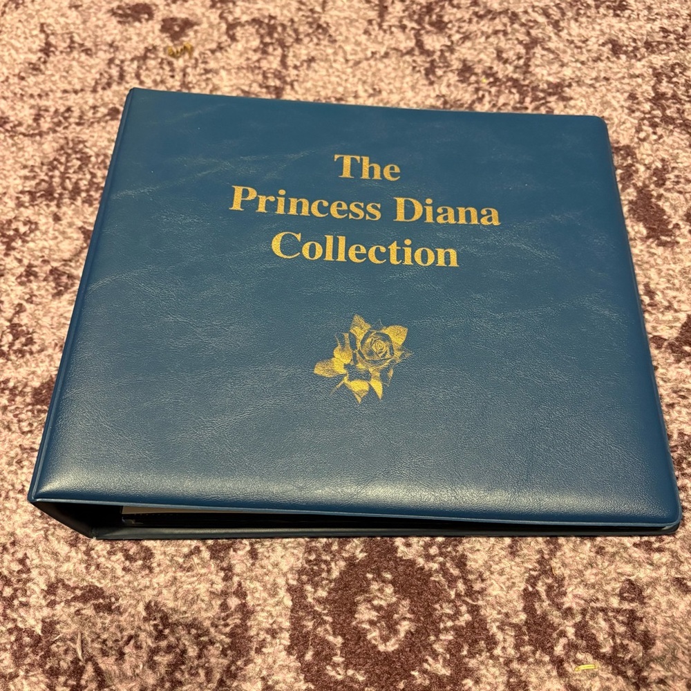 Princess Diana Commemorative Stamp Sheet Collection * Mystic Company Collectible